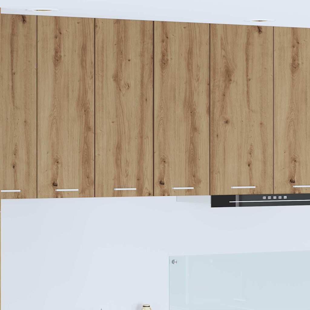 Hängeschrank Artisan Eiche/Weiß 30x80 cm