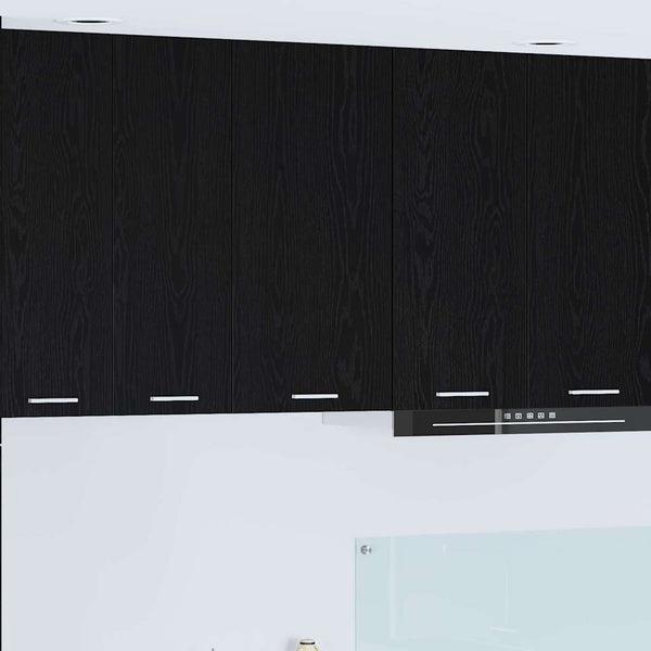 Hängeschrank Riga, Schwarz & Weiß, 40x80 cm