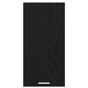 Hängeschrank Riga, Schwarz & Weiß, 40x80 cm