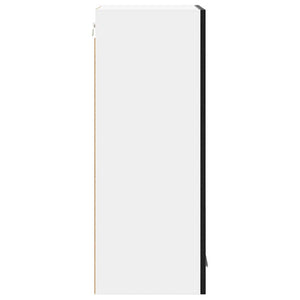 Hängeschrank Riga, Schwarz & Weiß, 40x80 cm