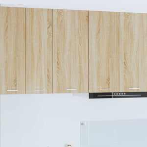 Hängeschrank Sonoma Eiche & Weiß 40x80 cm