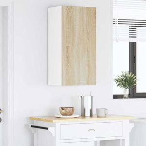 Hängeschrank Sonoma Eiche & Weiß 40x80 cm