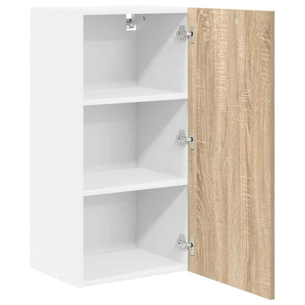 Hängeschrank Sonoma Eiche & Weiß 40x80 cm