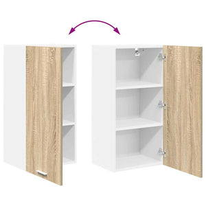 Hängeschrank Sonoma Eiche & Weiß 40x80 cm