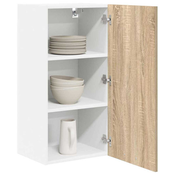 Hängeschrank Sonoma Eiche & Weiß 40x80 cm