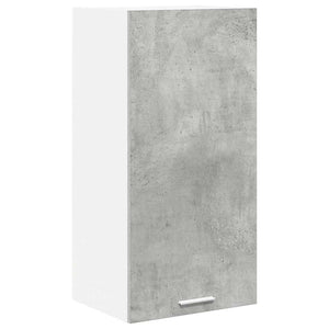 Hängeschrank Betongrau/Weiß 40x80 cm