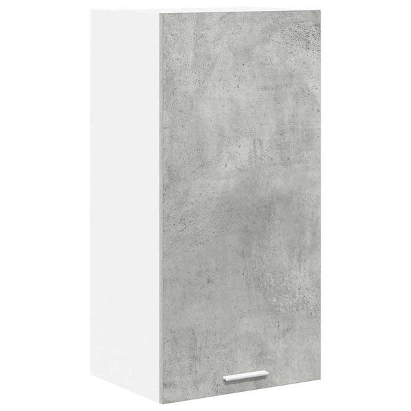 Hängeschrank Betongrau/Weiß 40x80 cm