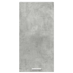 Hängeschrank Betongrau/Weiß 40x80 cm