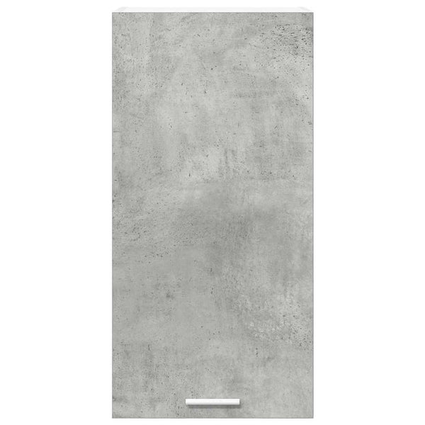 Hängeschrank Betongrau/Weiß 40x80 cm