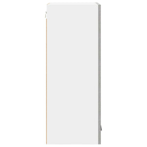 Hängeschrank Betongrau/Weiß 40x80 cm