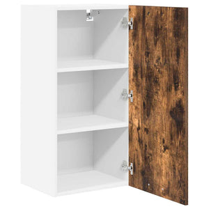 Hängeschrank Eiche/Weiß 40x80cm