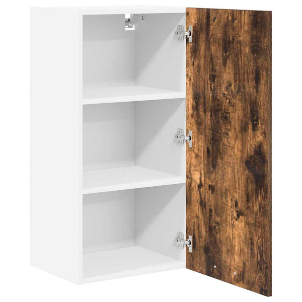 Hängeschrank Eiche/Weiß 40x80cm