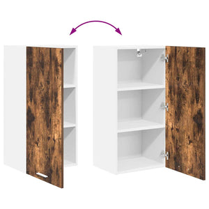 Hängeschrank Eiche/Weiß 40x80cm