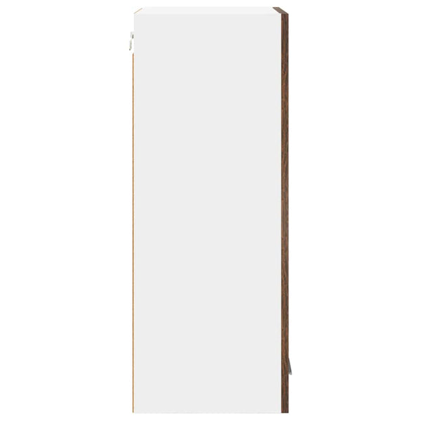 Hängeschrank Eiche/Weiß 40x80cm