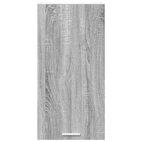 Hängeschrank Grau Sonoma Weiß 40x80 cm