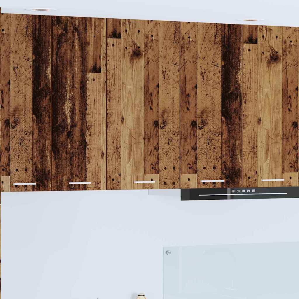 Hängeschrank Altes Holz Weiß 40x80 cm