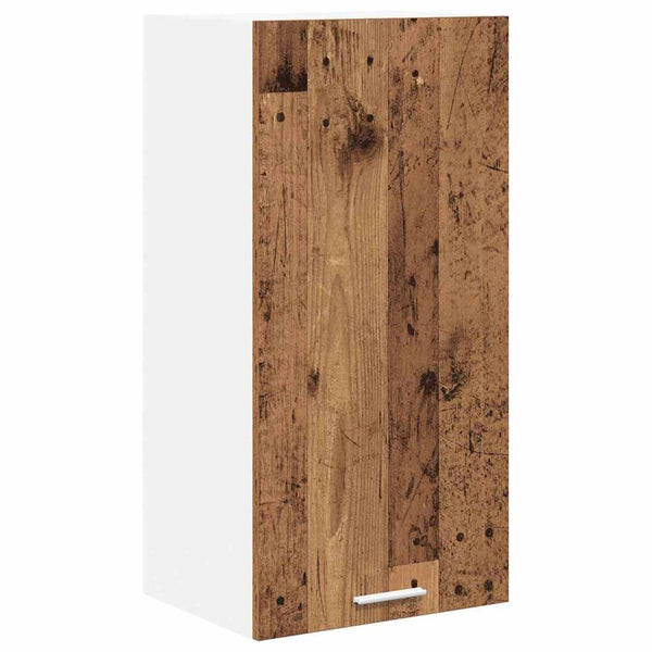 Hängeschrank Altes Holz Weiß 40x80 cm