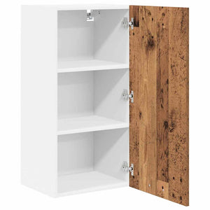 Hängeschrank Altes Holz Weiß 40x80 cm