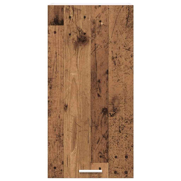 Hängeschrank Altes Holz Weiß 40x80 cm