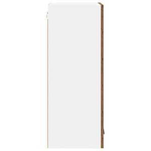 Hängeschrank Altes Holz Weiß 40x80 cm