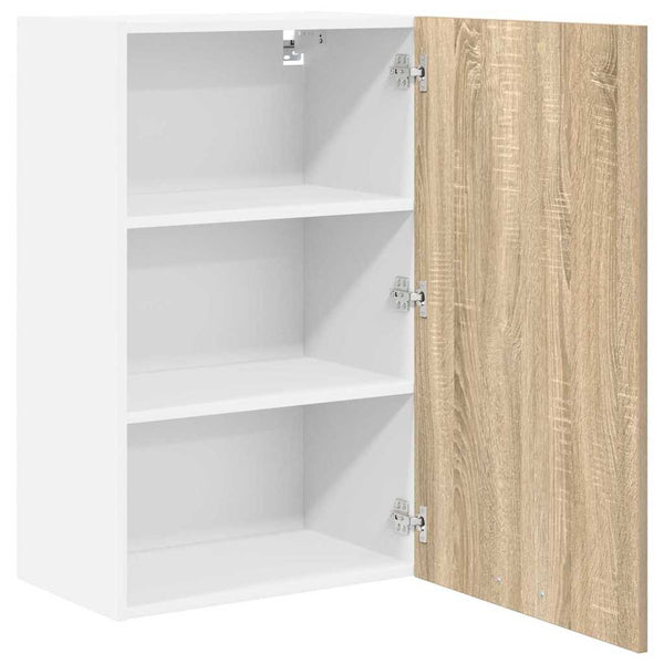 Hängeschrank Sonoma Eiche/Weiß 50x80 cm
