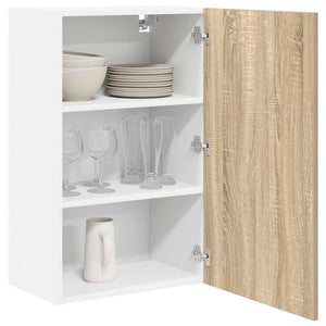 Hängeschrank Sonoma Eiche/Weiß 50x80 cm