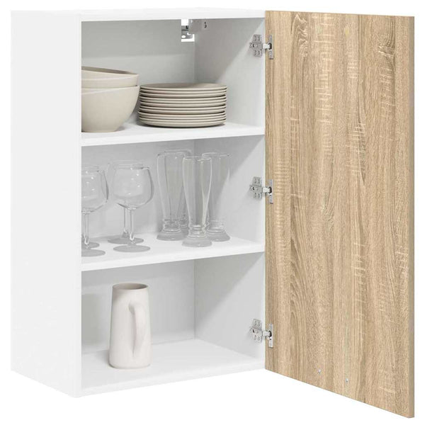 Hängeschrank Sonoma Eiche/Weiß 50x80 cm