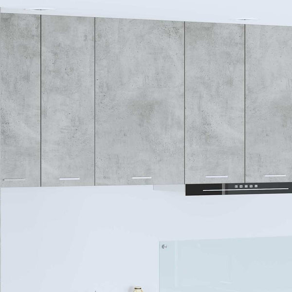 Hängeschrank Betongrau/Weiß 50x31x80cm