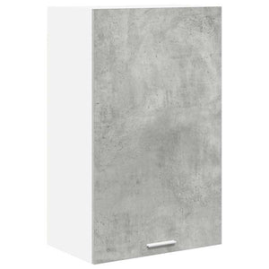 Hängeschrank Betongrau/Weiß 50x31x80cm