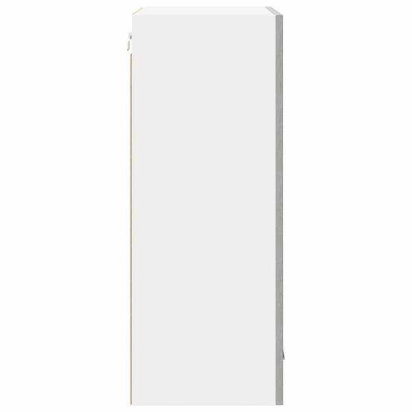 Hängeschrank Betongrau/Weiß 50x31x80cm