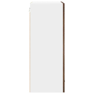 Hängeschrank Eiche/Weiß 50x31x80cm