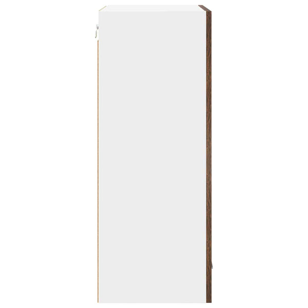 Hängeschrank Eiche/Weiß 50x31x80cm
