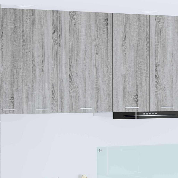 Hängeschrank Grau/Weiß 50x31x80cm