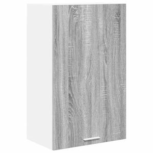 Hängeschrank Grau/Weiß 50x31x80cm