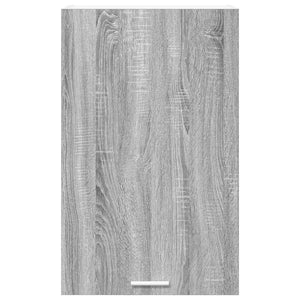 Hängeschrank Grau/Weiß 50x31x80cm