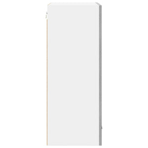 Hängeschrank Grau/Weiß 50x31x80cm