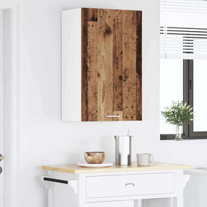 Hängeschrank Altes Holz/Weiß 50x31x80cm