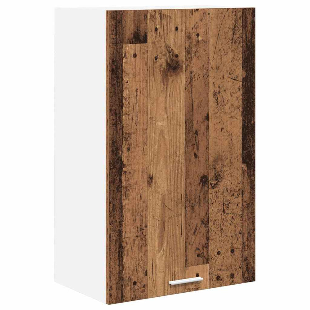 Hängeschrank Altes Holz/Weiß 50x31x80cm