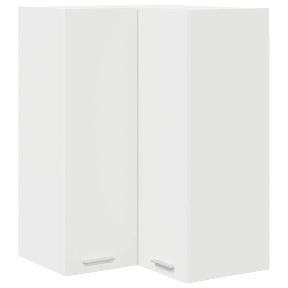vidaXL Wall Cabinet with Storage White 57 x 57 x 80 cm Engineered Wood
