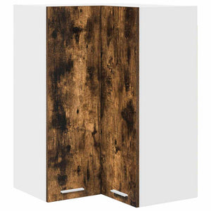 Hängeschrank Geräucherte Eiche/Weiß 57x57x80 cm