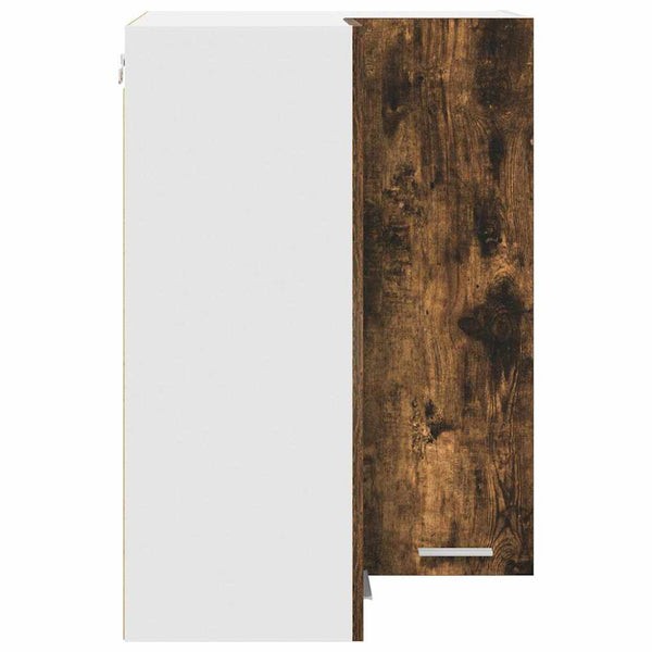 Hängeschrank Geräucherte Eiche/Weiß 57x57x80 cm