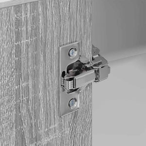 Hängeschrank Grau Sonoma Weiß 57x80 cm