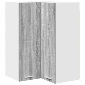 Hängeschrank Grau Sonoma Weiß 57x80 cm