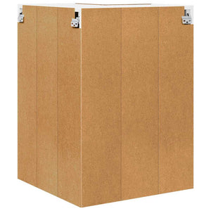 Hängeschrank Altes Holz/Weiß 57x57x80cm