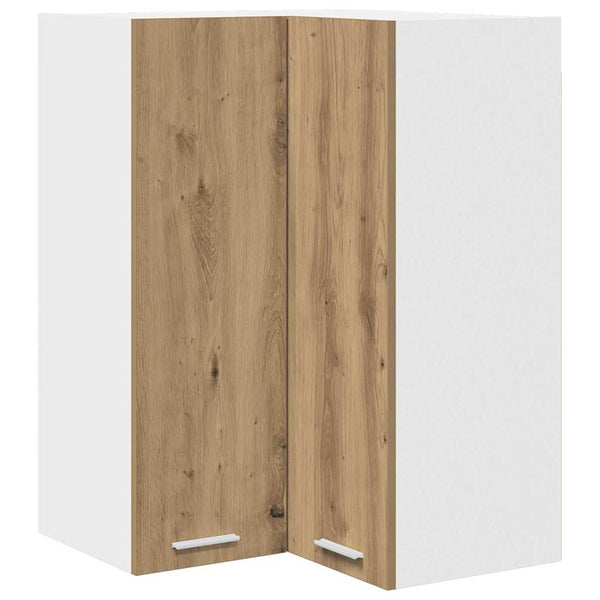 Hängeküchenschrank Artisan Eiche/Weiß 57x80cm