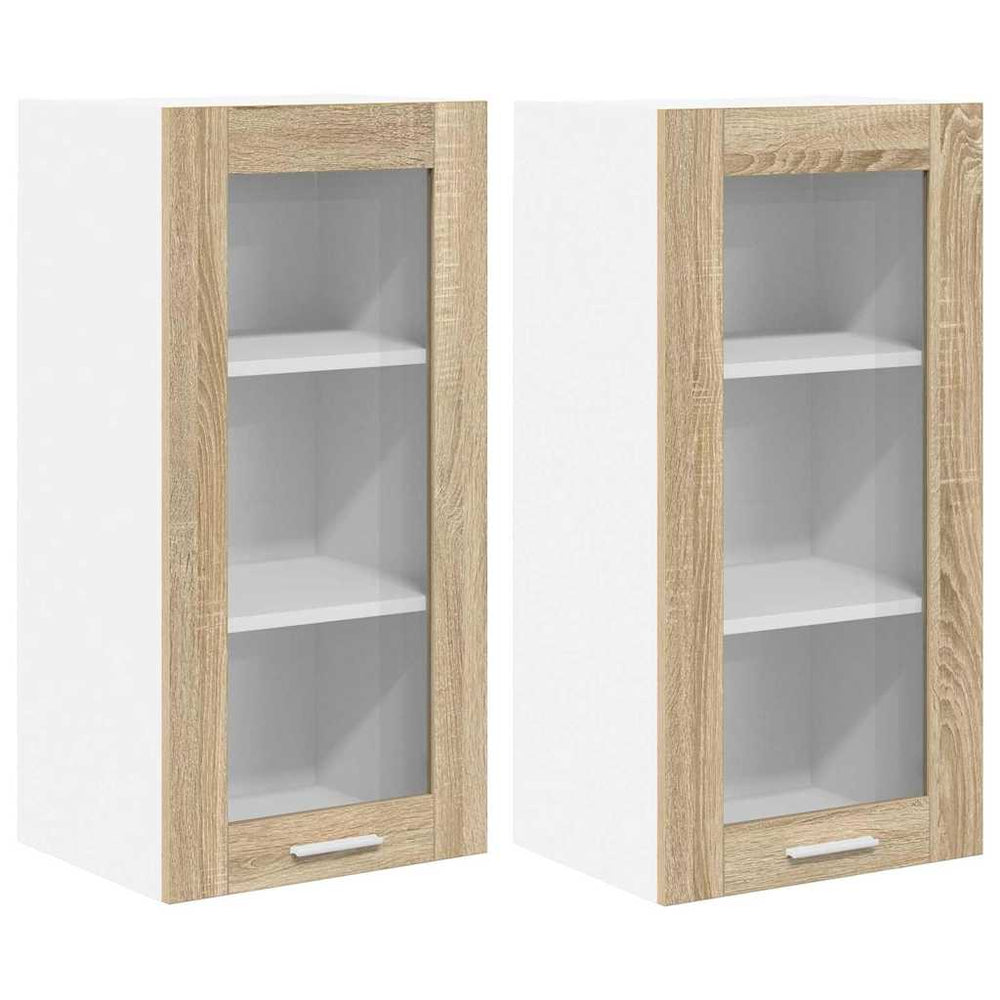 Sonoma Eiche Hängeschrank 2er Set