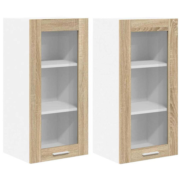 Sonoma Eiche Hängeschrank 2er Set