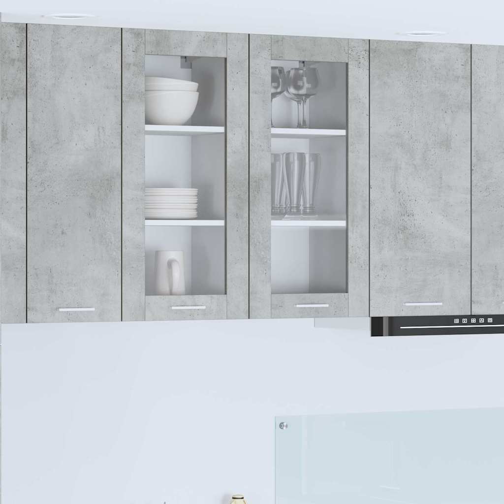 Hängeschrank Beton Grau 40x80 cm