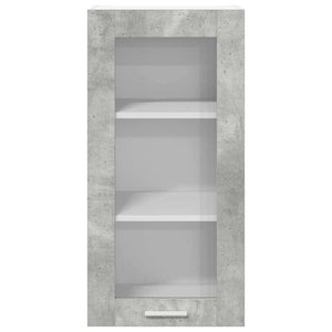 Hängeschrank Beton Grau 40x80 cm