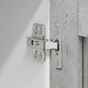 Hängeschrank 2er Set Beton Grau